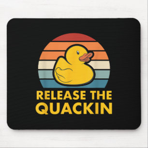 Tapis De Souris Relâchez Le Devis Quackin Cabber Duck Duckkling Ac