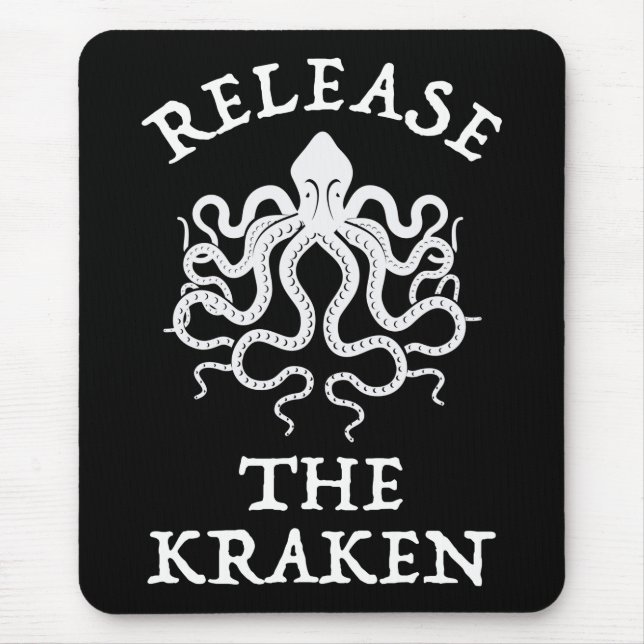 Tapis De Souris Relâchez Le Kraken (Devant)