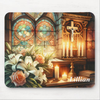 Tapis De Souris Religieux personnalisée