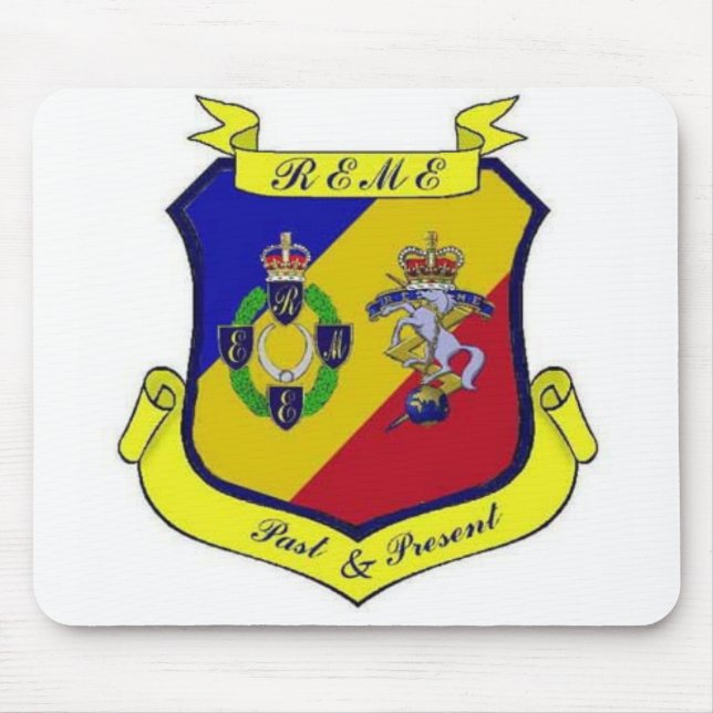 Tapis De Souris REME passé et présent (Devant)