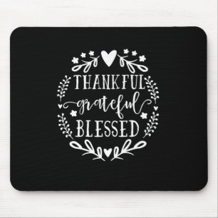 Tapis De Souris Remerciements Heureux Bienheureux Comfy automne