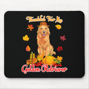 Tapis De Souris Remerciements Pour Mon Golden Retriever Thanksgivi