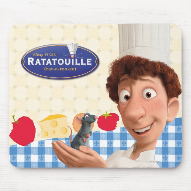 Tapis De Souris Remy et Linguine (Devant)