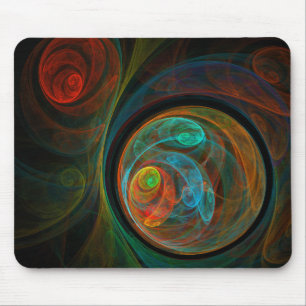 Tapis De Souris Renaissance Art Abstrait Mousepad