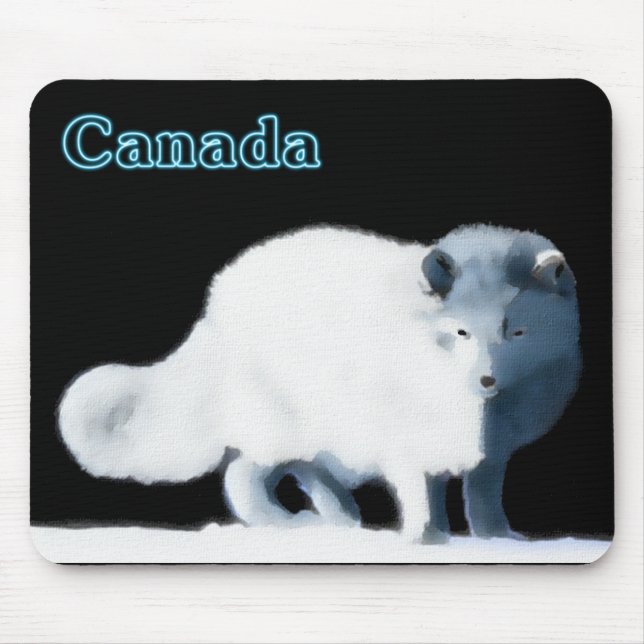 Tapis De Souris Renard arctique (Devant)