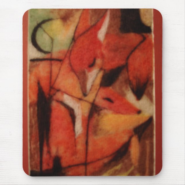 Tapis De Souris Renards rouges (Devant)