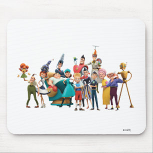 Tapis De Souris Rencontre avec Robinsons Cast Disney