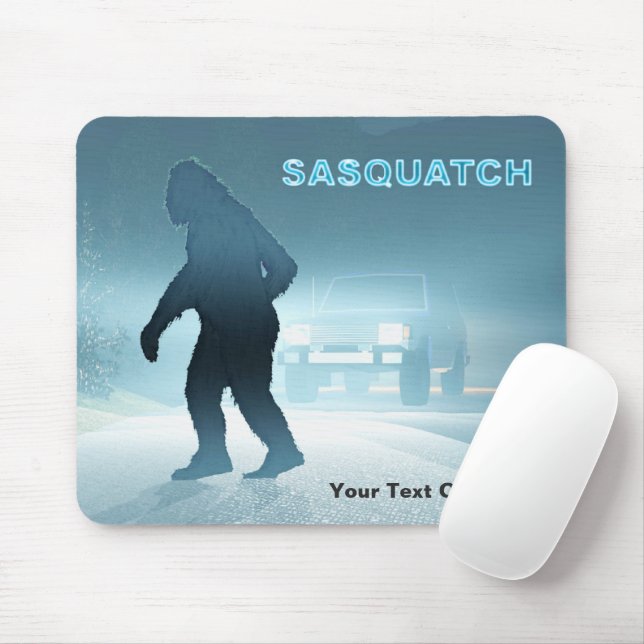 Tapis De Souris Rencontre Sasquatch (Avec souris)