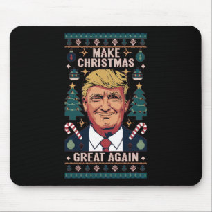 Tapis De Souris Rendre à Noël sa grandeur Trump vilain Noël
