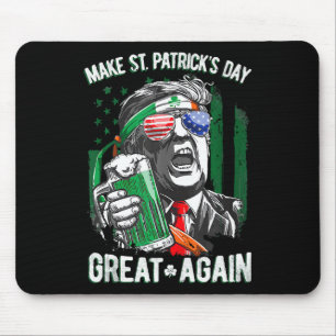 Tapis De Souris Rendre la fête de la Saint Patrick grande à nouvea