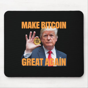 Tapis De Souris Rendre le Bitcoin grand encore drôle Trump Bitcoin