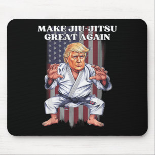 Tapis De Souris Rendre sa grandeur au Jiu-jitsu Trump Republican B