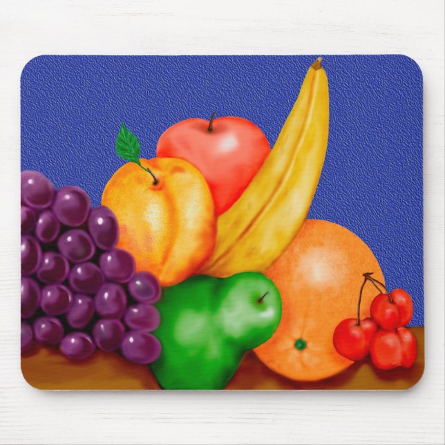 Tapis De Souris Rendu de fruits Mousepad (Devant)