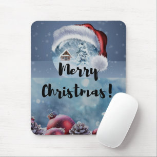 Tapis De Souris Rennes de Noël modernes mignons et drôles