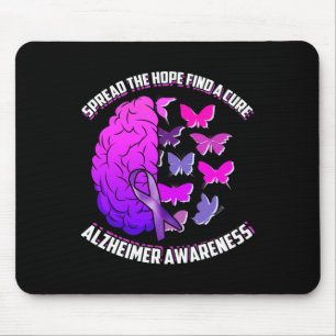 Tapis De Souris Répandre L'Espoir Trouver Une Sensibilisation Cure