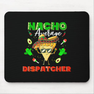 Tapis De Souris Répartiteur moyen nacho mexicain 