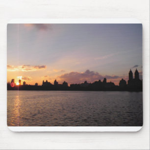 Tapis De Souris Réservoir de Central Park, NYC