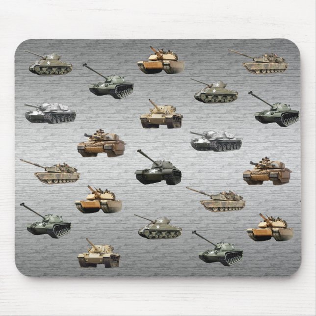 Tapis De Souris Réservoirs des militaires des États-Unis (Devant)