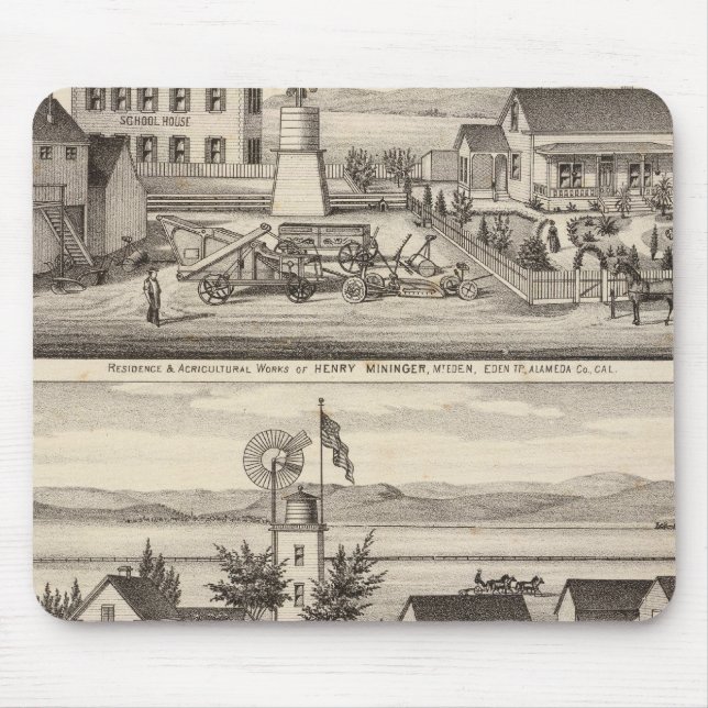 Tapis De Souris Résidences de Mininger, Dennis & Hauschildt (Devant)