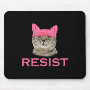 Tapis De Souris Résister à la protestation persistant Mars Casquet