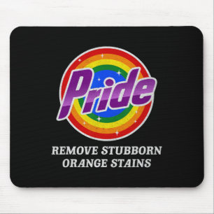 Tapis De Souris Résistez à Trump, enlevez les taches orange tenace