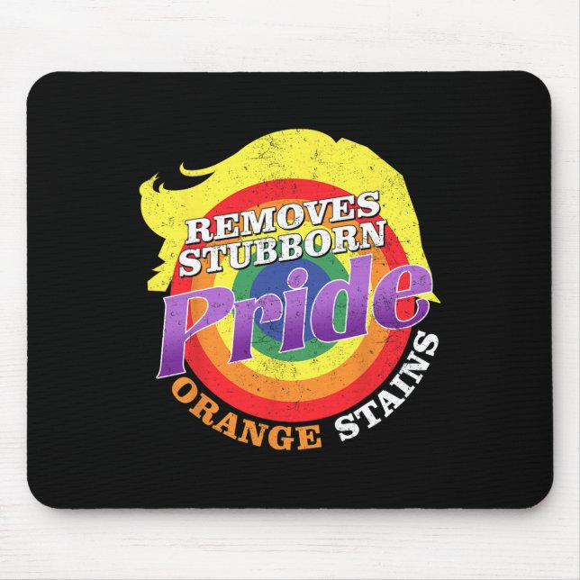 Tapis De Souris Résistez Trump Supprimez les taches orange tenaces (Devant)