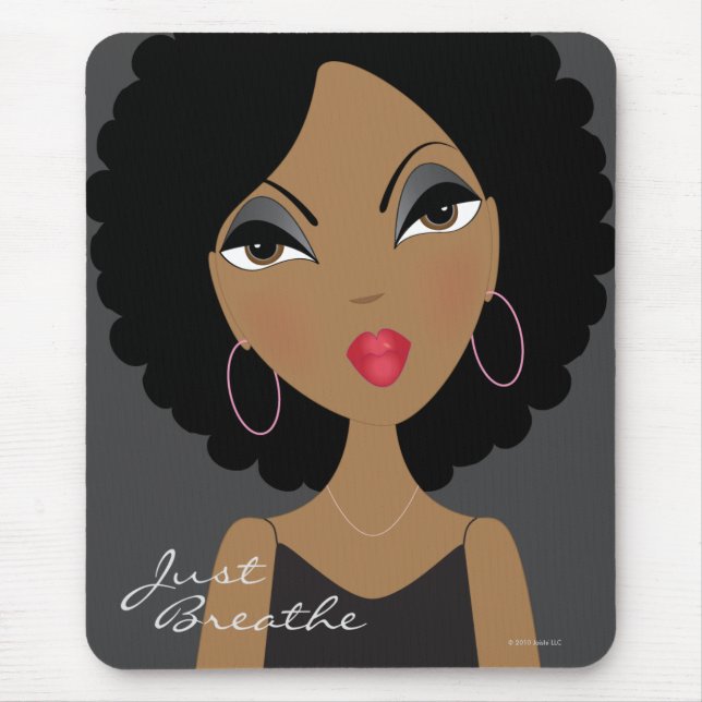 Tapis De Souris Respirez juste Mousepad (Devant)