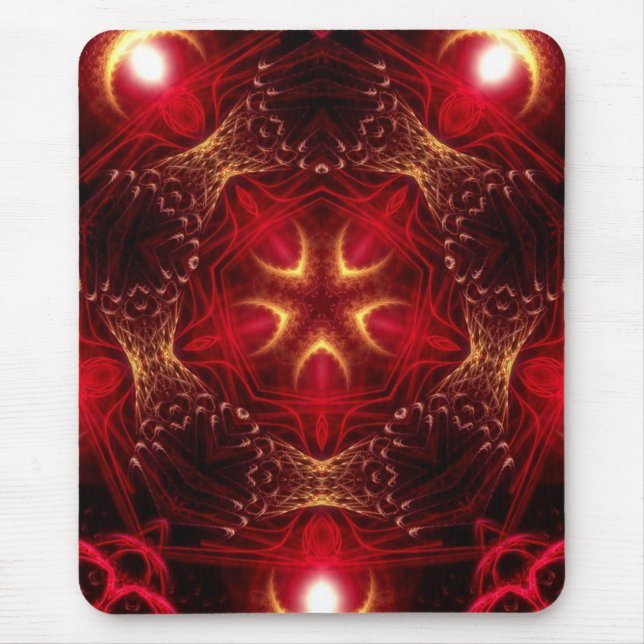 Tapis De Souris Restaro Fractal Geometru Fractal Art Mousepad (Devant)