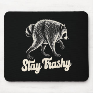 Tapis De Souris Restez Trashy Jimothy Rétro Raton Laveur Seattle D