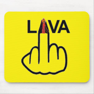 Tapis De Souris Retourner Mousepad Lava