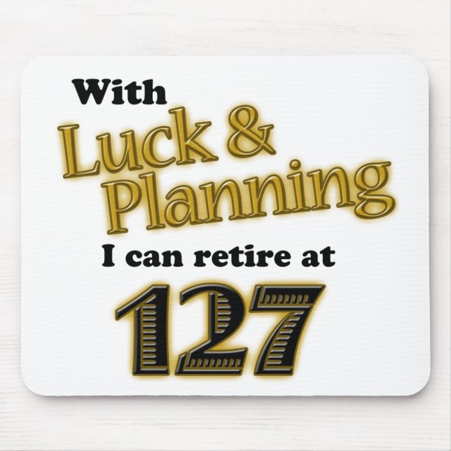 TAPIS DE SOURIS RETRAITE ! (Devant)