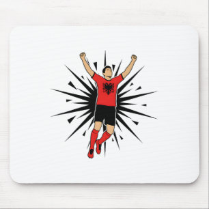 Tapis De Souris Retro10 Alnia Footll Alnia Soccer Alnia Flag _3