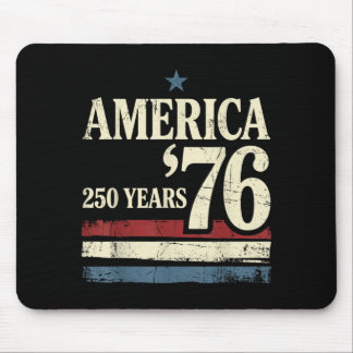 Tapis De Souris Rétro Aamérique 76 250 Ans 1776 2026 250ème