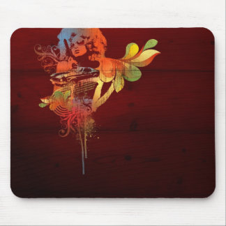 Tapis De Souris rétro dame