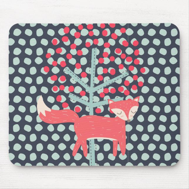 Tapis De Souris Retro Fox (Devant)