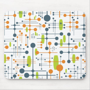 Tapis De Souris Rétro futuristic