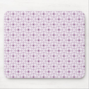 Tapis De Souris Rétro Glam Mousepad, violet