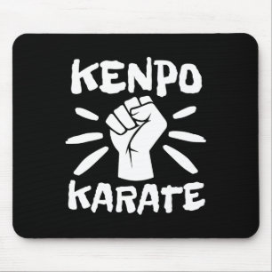 Tapis De Souris Retro Kenpo Karate Kempo Karate Arts martiaux