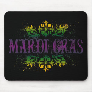 Tapis De Souris Retro Mardi Gras