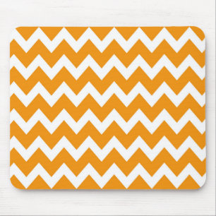 Tapis De Souris Rétro motif de zigzag ORANGE