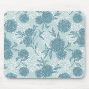 Tapis De Souris Rétro motif floral 2
