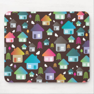 Tapis De Souris Rétro mousepad à la maison tout neuf mignon de