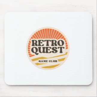 Tapis De Souris Retro Quest Jeux Rétro Vintage
