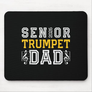 Tapis De Souris Retro Senior Trumpet Dad 2026 Marching Band Cl Of