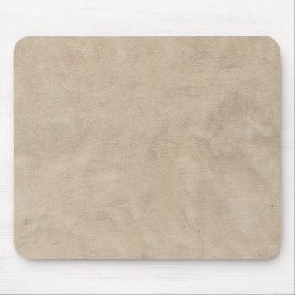 Tapis De Souris Rétro suède fait sur commande beige
