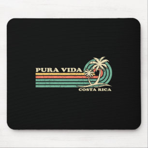 Tapis De Souris Rétro Vintage Family Vacation Costa Rica Pura Vida