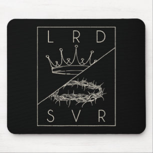 Tapis De Souris Retro vintage Jésus Christian Lord & Sauveur G