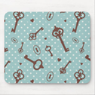 Tapis De Souris Rétros clés de Valentine