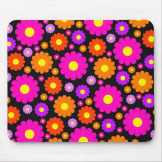 Tapis De Souris Rétros marguerites Mousepad