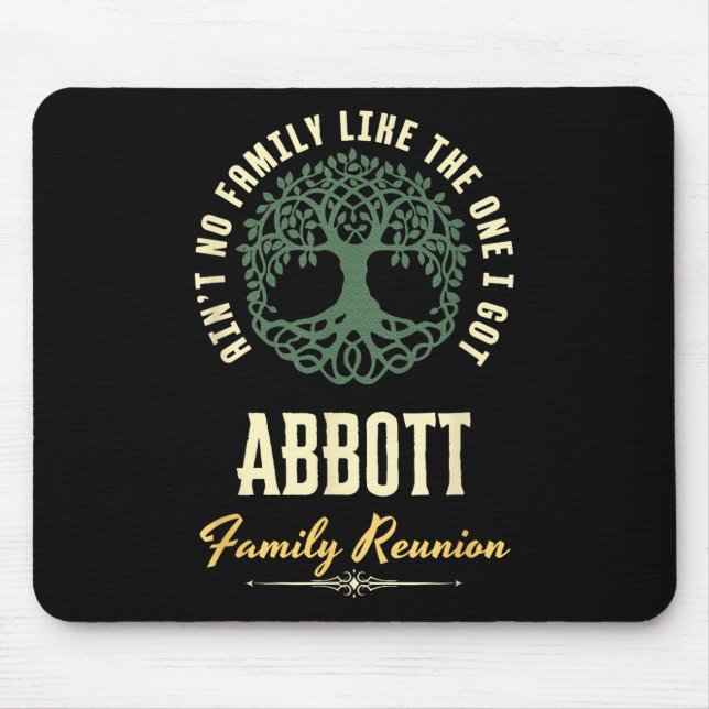 Tapis De Souris Reunion Familiale 2025 Conception Correspondante - (Devant)
